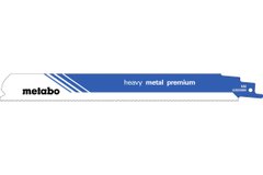 2 пилкових полотна для шабельних пилок «heavy metal premium», 225 x 0,9 мм