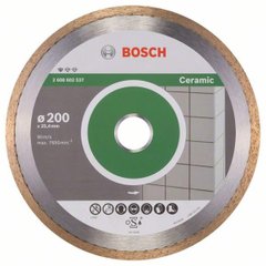 Диск алмазный Bosch Pf Ceramic 200x25,4