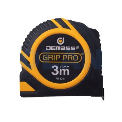 Рулетка вимірювальна Grip Pro, 3мx16мм