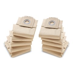 Бумажные фильтр-мешки (10 шт.) для T 7/1 и T 10/1