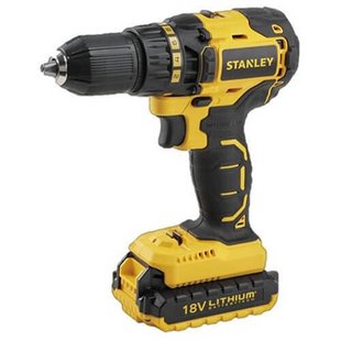 Аккумуляторная дрель-шуруповерт с бесщеточным двигателем STANLEY SBD20D2K