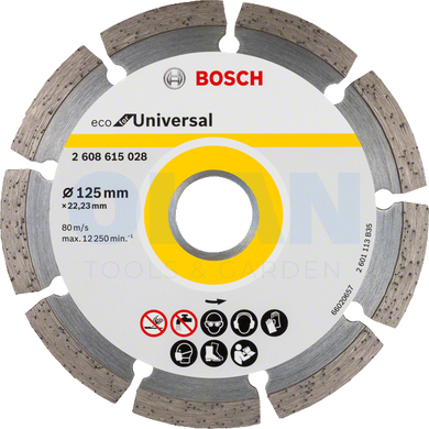 Алмазний відрізний  Bosch ECO for Universal 125
