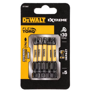 Біта T30 50мм DeWALT  DT7398T 5 ШТ