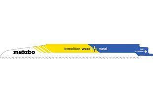 5 пилкових полотен для шабельних пилок &laquo;demolition wood + metal&raquo;, 225 x 1,6 мм