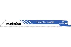 2 пилкових полотна для шабельних пилок «flexible metal», 150 x 0,9 мм