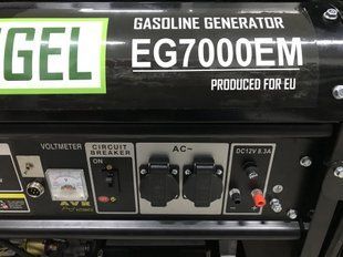 Бензогенератор Iron Angel EG 7000 EM+ATS з автоматикою