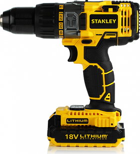 Аккумуляторный шуруповерт дрель Stanley STDC18LHBK