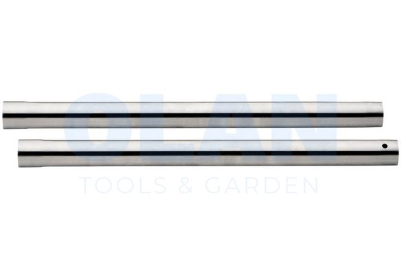 2 всмоктувальні трубки, діам. 35 мм, довж. 0,4 м, хромовані