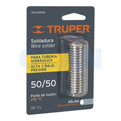 Припой, 50% олово, 50% свинець, 3 мм 70 г