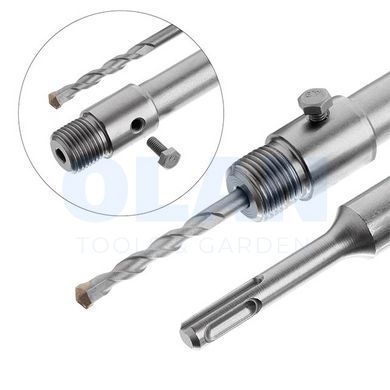 Перехідник SDS-Plus 450 мм для коронок по бетону INTERTOOL SD-0416