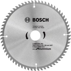 Диск пиляльний Bosch Eco AL 210x30-64T