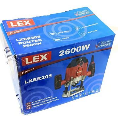 Фрезер LEX LXER205 цанга12mm,8mm 2.6 kW