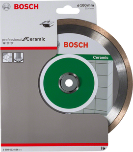 Алмазний диск Bosch Standard for Ceramic 180-25,4 мм