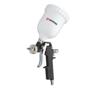 Краскопульт пневматичний HP, 1.5мм, бачок 600мл, 5bar INTERTOOL PT-0210