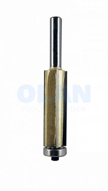Фреза обкатувальна пряма чотириножова з нижнім підшипником D-16 мм, d-8 мм Pobedit P-1020-08z4-1650