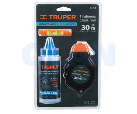Шнур розміточний 30м+крейда TL-50
