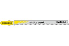 5 пилкових полотен для лобзиків «precision wood», 91 2,2 мм