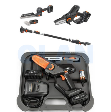 Кущоріз-Траворіз Акумуляторний Husqvarna Aspire S20-P4A + Штанга KIT (АКБ+ЗП) 9707167-04