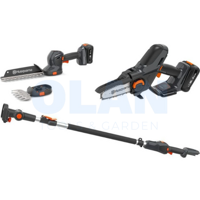 Кущоріз-Траворіз Акумуляторний Husqvarna Aspire S20-P4A + Штанга KIT (АКБ+ЗП) 9707167-04