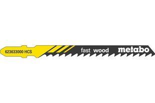 3 пилкових полотна для лобзиків &laquo;fast wood&raquo;, 74/ 4,0 мм