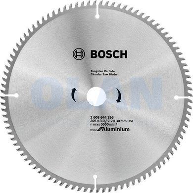Пиляльний диск Bosch Eco for Aluminium 305x3,2x30-96T
