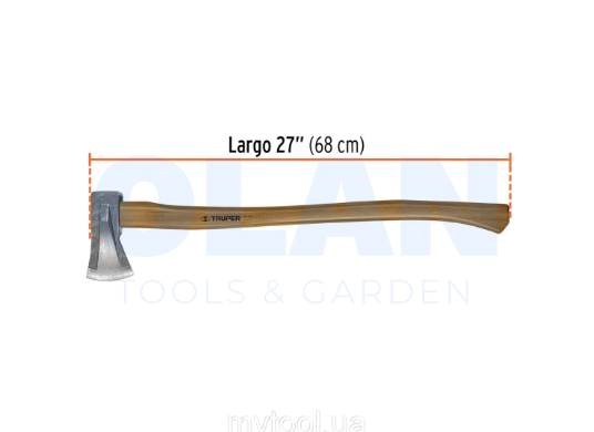 Сокира-колун Truper TJR-2.25M 1000гр