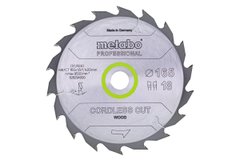 Пилкове полотно «cordless cut wood - professional», 165x20 Z36 WZ 15°