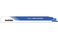 2 пилкових полотна для шабельних пилок «heavy metal premium», 225 x 1,1 мм