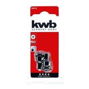 Біта з обмежувачем глибини, PH2, 2 шт, KWB (104510)