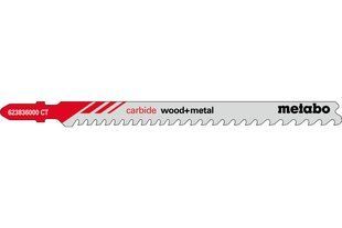 3 пилкових полотна для лобзиків &laquo;carbide wood + metal&raquo;, 108/3,5-5&nbsp;мм