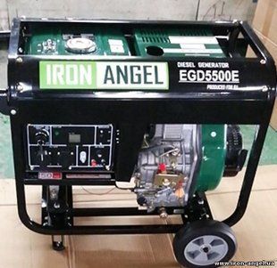 Дизельгенератор IRON ANGEL EGD5500E 5.5кВт електростартер