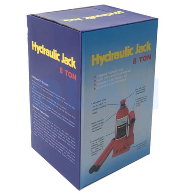 Домкрат Hydraulic Jack вертикальний (пляшковий) гідравлічний 8 т XD8-8