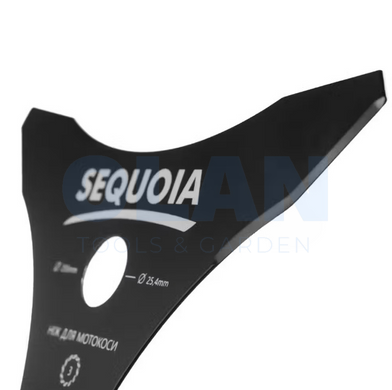 Ніж SEQUOIA 3-х зубчатий, d 255 мм, GB3-255