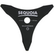 Ніж SEQUOIA 3-х зубчатий, d 255 мм, GB3-255 - 1