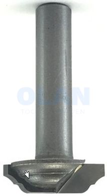 Фреза пазова фасонна D-22 мм, R-3 мм, d-8 мм Globus G-2151-08-03