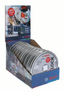 Відрізний круг X-LOCK 125x1 Standard INOX 10штх2608619262 + Boxx