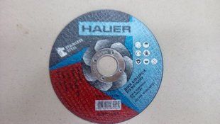 Круг відрізний по металу Hauer 115х1,0х22мм.