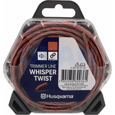 Корд Тримерний Whisper Twist Помаранчевий/Чорний, Блістер (2,0мм*15м) 5976691-10