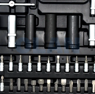 Набір інструментів професійний 1/2" і 1/4" 110 од. WERK 70221