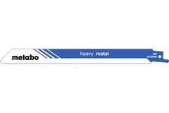 5 пилкових полотен для шабельних пилок «heavy metal», 200 x 1,25 мм