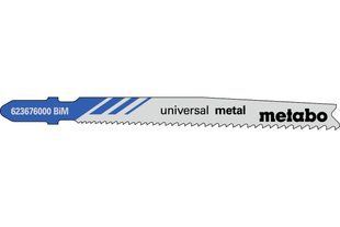 25 пилкових полотен для лобзиків &laquo;universal metal&raquo;, 74 мм/progr.