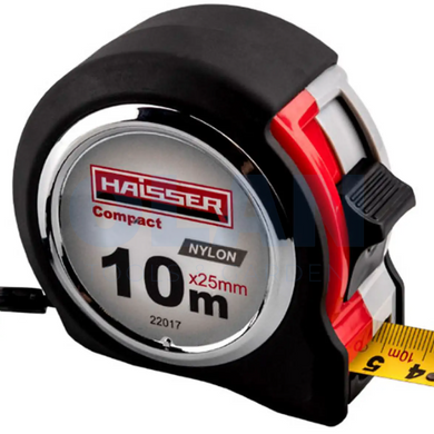 Рулетка HAISSER Compact  10Х25мм 22017