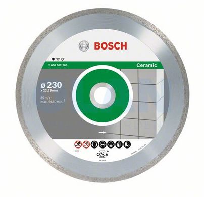 Диск алмазный Bosch Pf Ceramic150-22,23