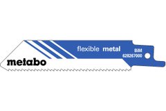 5 пилкових полотен для шабельних пилок «flexible metal», 100 x 0,9 мм