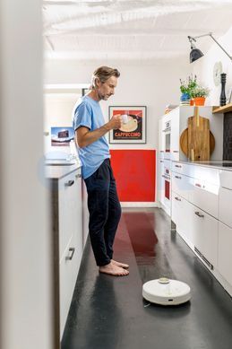 Робот-пилосос з функцією вологого прибирання RVC 3 Comfort