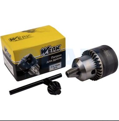 Патрон Werk B16 0-16мм з ключем 2937609