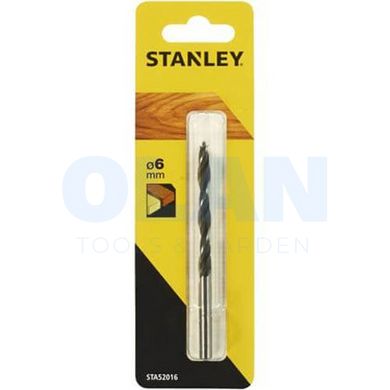 Сверло для дерева Stanley STA52016 D = 6мм