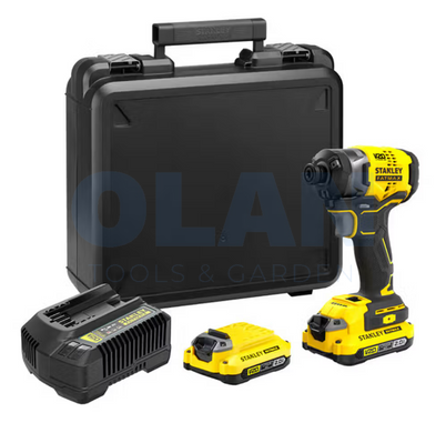 Шурупокрут ударний акумуляторний STANLEY FATMAX SFMCF820D2K