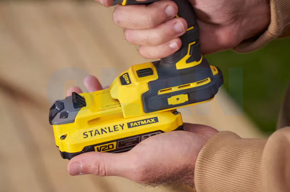Шурупокрут ударний акумуляторний STANLEY FATMAX SFMCF820D2K