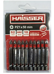 Набір біт Haisser PZ2X50 мм (10шт)